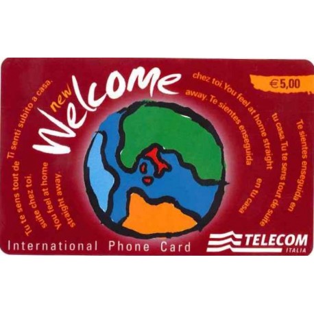 Telecom NEW WELCOME 5,00 EURO