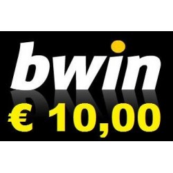 Ricarica BWIN online 10,00 EURO