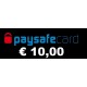 Recharge Paysafecard 10,00 EUR