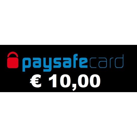 Ricarica Paysafecard 10,00 EURO