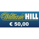 Ricarica WILLIAM HILL € 50,00