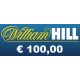 Ricarica WILLIAM HILL € 100,00