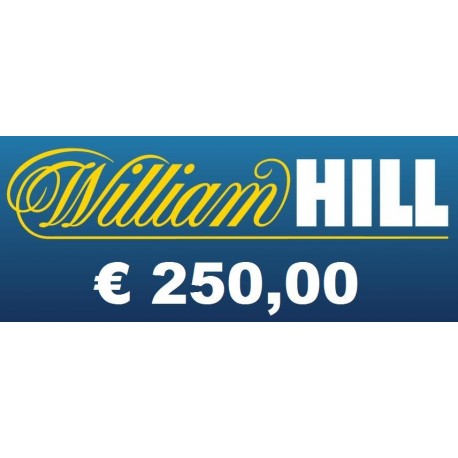 Ricarica WILLIAM HILL € 250,00