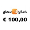 Ricarica GIOCO DIGITALE € 100,00 