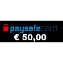 Aufladen Paysafecard 50,00 EUR