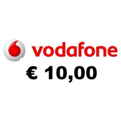 Ricarica Vodafone online 10,00 EURO