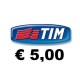Ricarica TIM online 5,00 EURO