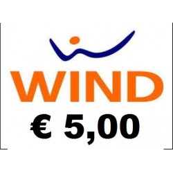 Ricarica WIND online 5,00 EURO