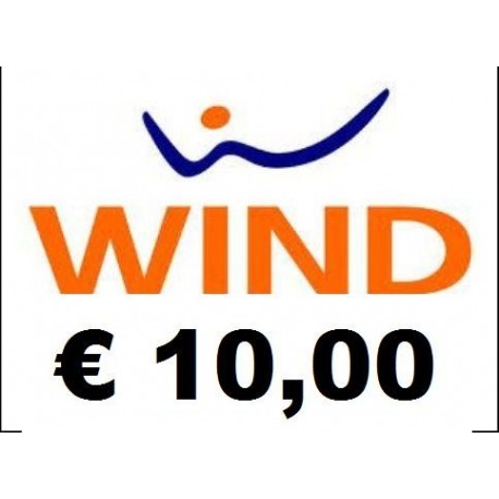 Ricarica WIND online 10,00 EURO