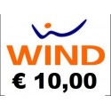 Ricarica WIND online 10,00 EURO