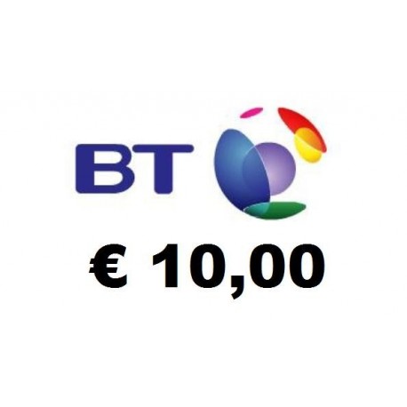 Ricarica BT Mobile 10,00 EURO