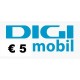 Ricarica DIGI MOBIL online 5,00 EURO