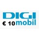 Ricarica DIGI MOBIL online 10,00 EURO