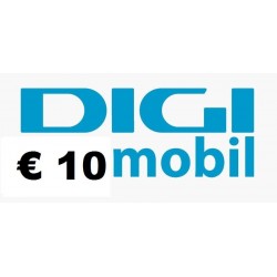 Ricarica DIGI MOBIL online 10,00 EURO
