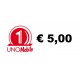 Ricarica UNO Mobile online 5,00 EURO