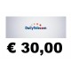 Ricarica DAILY Telecom online 30,00 EURO
