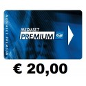 MEDIASET Premium 20,00 EURO